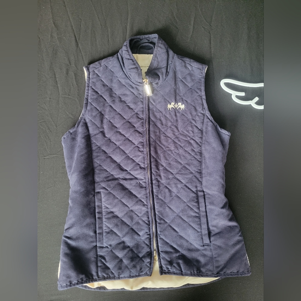 Equine Couture Ladies Spinnaker Micro Suede Vest
